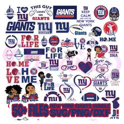 New York Giants SVG Bundle, New York Giants SVG, NFL SVG, Sport