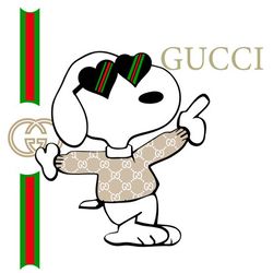 Snoopy Gucci Logo Svg, Gucci Logo Fashion Svg, Gucci Logo Svg, Fashion Logo Svg, File Cut Digital Download