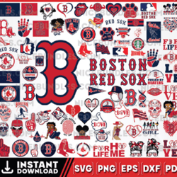 Boston Red Sox Team Bundles Svg, Boston Red Sox Svg, MLB Team Svg, MLB Svg, Png, Dxf, Eps, Jpg,Instant Download