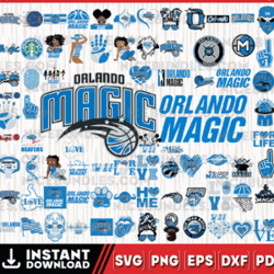 Orlando Magic Team Bundles Svg, Orlando Magic svg, NBA Teams Svg, NBA Svg, Png, Dxf, Eps, Instant Download