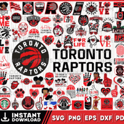 Toronto Raptors Team Bundles Svg, Toronto Raptors svg, NBA Teams Svg, NBA Svg, Png, Dxf, Eps, Instant Download