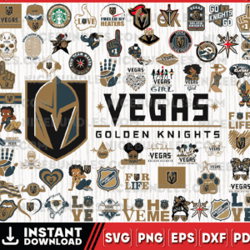 Vegas Golden Knights Team Bundles Svg, Vegas Golden Knights Svg, NHL Svg, NHL Svg, Png, Dxf, Eps, Instant Download