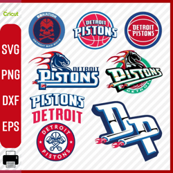 Digital Download, Detroit Pistons, Detroit Pistons svg, Detroit Pistons logo, Detroit Pistons clipart