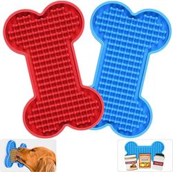 Lick Mat for Dogs Peanut Butter Licking Mats Slow Feeding Dog Bowl