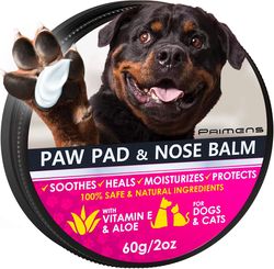 Natural Dog Paw Balm, Dog Paw Protection for Hot Pavement