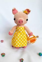 Pig amigurumi Amigurumi Crochet Patterns, Crochet Pattern