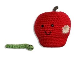 Mac and Tosh Apple Amigurumi Crochet Patterns, Crochet Pattern