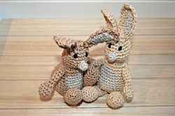 Easter bunny Amigurumi Crochet Patterns, Crochet Pattern 1