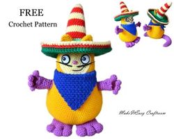 Hungry Henry Amigurumi Crochet Patterns, Crochet Pattern