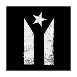 Bandera Negra Puerto Rico Boricua Svg, Nation Svg
