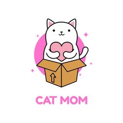 Im a Cat Mom and love it svg, Family Svg, Cat Mom Svg, Cat Mom Vector, Cat Mom Png, Mom Svg, Mom Gift, Gift For Mom, Hap
