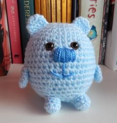 Bubble Bear Amigurumi Crochet Patterns, Crochet Pattern