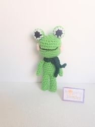 Furley the Froggy Amigurumi Crochet Patterns, Crochet Pattern