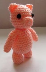 Mr Pig Amigurumi Crochet Patterns, Crochet Pattern