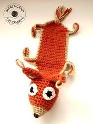 Bookmark Crazy Squirrel Amigurumi Crochet Patterns, Crochet Pattern