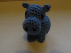 Henry the small Hippo Amigurumi Crochet Patterns, Crochet Pattern