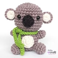 Mini Koala Amigurumi Crochet Patterns, Crochet Pattern