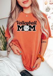 Comfort Colors Volleyball Mom Tshirt, Volleyball Mom Gift, Volleyball Mom shirt, Sports Mom shirt, Volleyball Tees, Spor