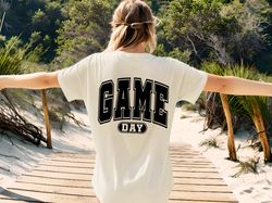 Game Day T-Shirt, Football T Shirt, Game Day Vibes Shirt, Women Football Shirt, Football Season Shirt, Sunday Football S