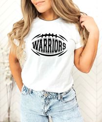 Warriors Shirt, Warriors Football Shirt, Warriors Team Shirt, Football Shirt, Warriors School Shirt, Warriors Shirt, Foo