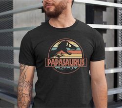 Funny Papa Grandpa Shirts Papa Saurus Shirt Saurus Papa Shirt Fathers Day Gift for Papa,Best Papa