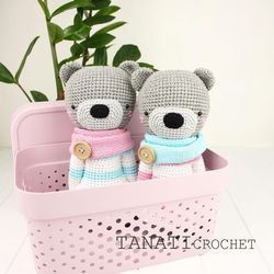 Toy Bear Amigurumi Crochet Patterns, Crochet Pattern