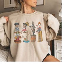 Vintage The Haunted Mansion Sweatshirt, Disney Halloween Shirt, Haunted Mansion Shirt, Halloween Matching Tee, Haunted M