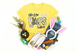 Oh for Peeps Sake Shirt, Easter Shirt, Bunny Shirt, Happy Easter Shirt, Easter Gift, Peeps Easter Shirt, Easter Matching