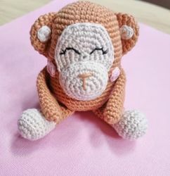 Meiko the Monkey Amigurumi Crochet Patterns, Crochet Pattern