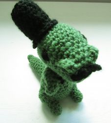Dapper Dinosaur Amigurumi Crochet Patterns, Crochet Pattern