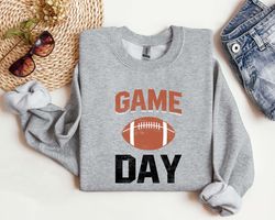 game day unisex shirt, football family shirt, game day sweatshirt, game day kids tshirt, women football shirt, game day
