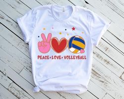 peace love volleyball shirt,sport shirt,gift sport shirt,best sport shirt ,sports lover shirt