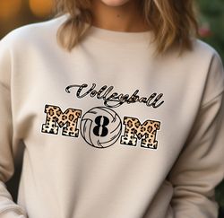 volleyball mom sweatshirt, volleyball mom sweater, volletball mama hoodie, mothers day gift for crewneck, game day sweat