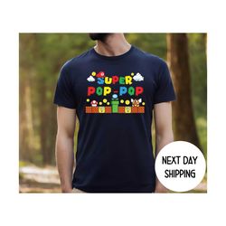 Super PopPop Shirt , Funny PopPop Shirt, New PopPop Gift, Fathers Day Gift for Poppop, Funny Papa Shirts, Gift for Grand