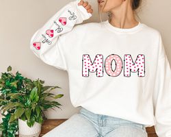 Custom Valentines Day Gift For Mom, Mom  Hoodie, Custom Mom Gift, Mommy Hoodie, Mama Sweater, Nana Shirt, Mom Shirt, Gig