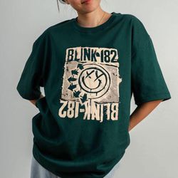 blink 182 shirt, blink 182 band tee, vintage band tee