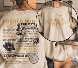 Fourth Wing Shirt, Rebecca Yoros Tee, Basgiath War College Shirt