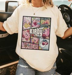 Kirby GTA Style Shirt  Kirby Shirt  Kirby Video Game Shirt  Kirby Family Birthday Shirt  Kirby Face Shirt