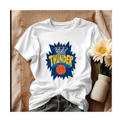 Thunder Swish Basketball NBA Team Shirt, Tshirt.jpg