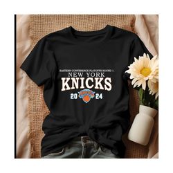 2024 Knicks Playoffs Logo New York Basketball Shirt.jpg
