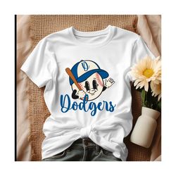 Los Angeles Dodgers Baseball Face Shirt Tshirt.jpg