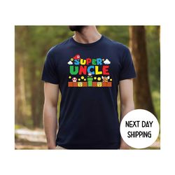 Uncle Funny Shirts ,Fathers Day Gift for Uncle , Super Uncle Shirts , Comfort Colors Uncle Shirt , Gift for New Uncle ,