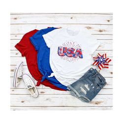 USA Flag Shirt, American Flag Shirt, Patriotic TShirts, July 4th Shirts, USA Flag Family Matching, Fourth of July Shirts