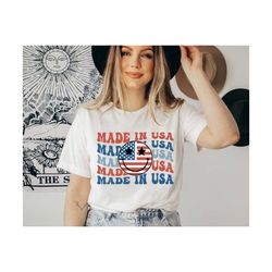 Made In Usa Shirt, America Shirt, USA Shirt, Patriotic Shirt, Fourth of July Shirt, 4th of July Shirt, Independence Day,