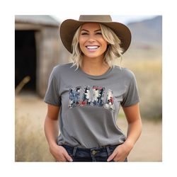Floral 4th of July Mama Shirt for Women, Custom Shirts for Women, Personalized Shirts for Women, Gift for Mom,Gift for 4