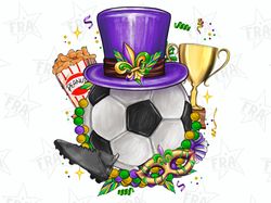 Mardi Gras Soccer png sublimation design download, Mardi Gras png, Mardi Gras Game, Soccer Mama Png, Soccer PNG, sublima