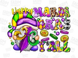 Happy Mardi Gras Yall Gnome Png Sublimation Design, Happy Mardi Gras Png, Mardi Gras Carnival Png, Mrdi Gras Gnome Png,