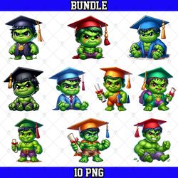 baby hulk graduation bundle png, hulk logo png, baby png, baby graduation logo png - download