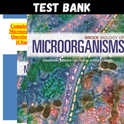 Latest 2023 Brock Biology of Microorganisms, Madigan, 16th edition Madigan Test bank | All Chapters
