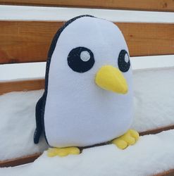 Gunter the penguin plush toy